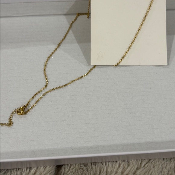 ✨ “S” Initial Pendant Necklace – 16” + 2” Extender ✨ - Picture 3 of 3